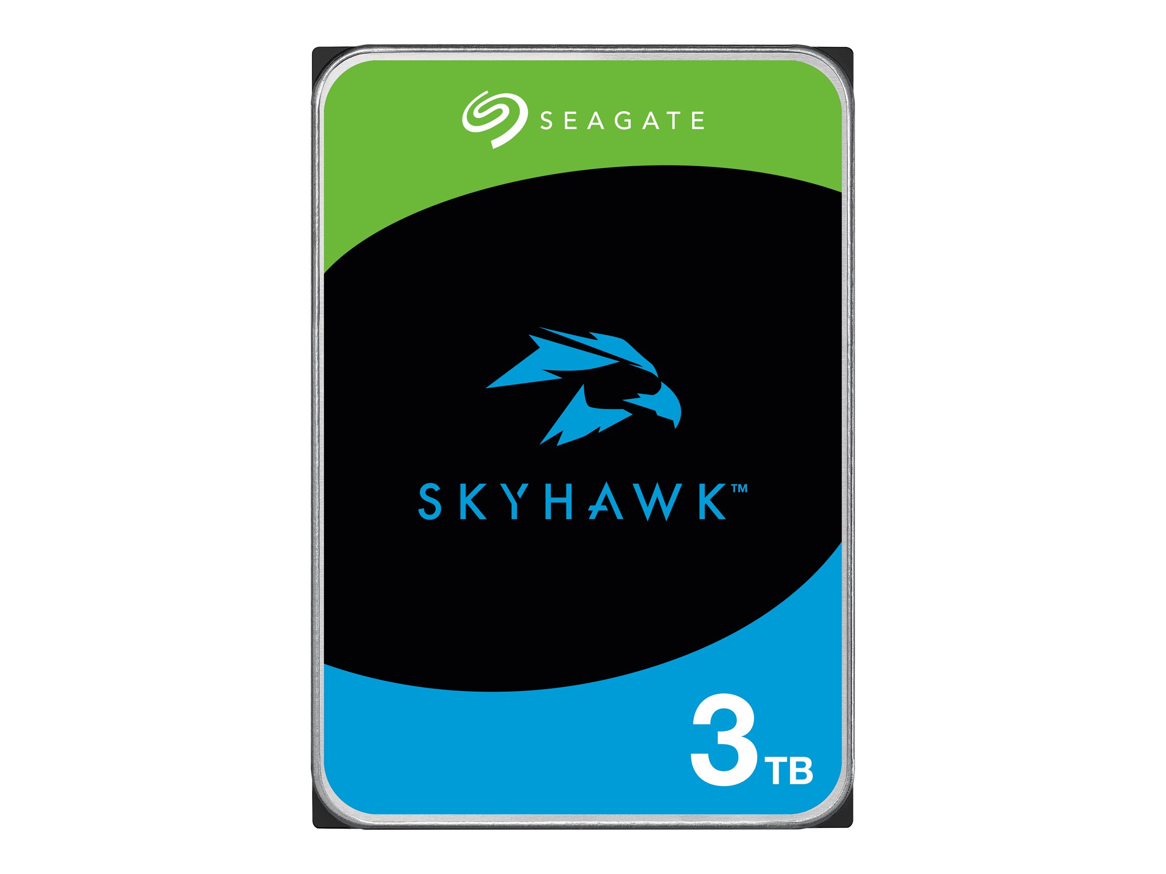 Seagate SkyHawk ST3000VX015 Interne Festplatte 3 TB 256 MB 3.5 Serial ATA III