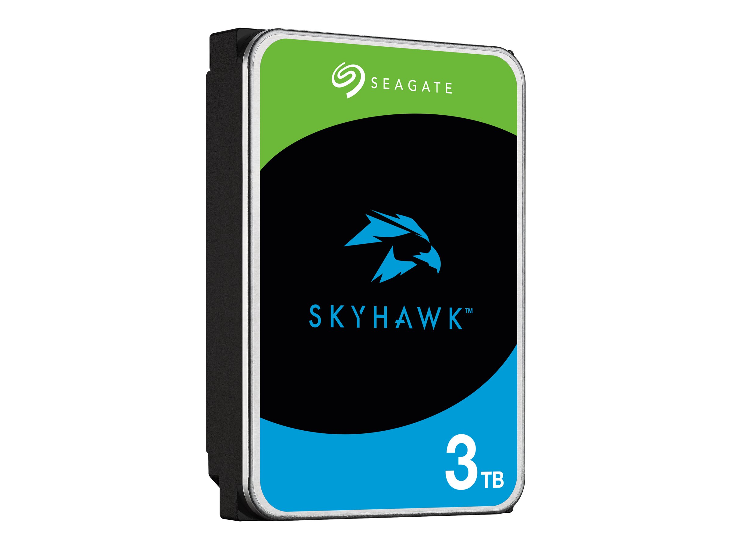 Seagate SkyHawk ST3000VX015 Interne Festplatte 3 TB 256 MB 3.5 Serial ATA III