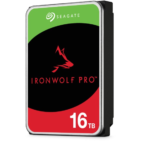 Seagate 8.9cm (3.5)  16TB SATA3 IronWolf Pro 7200 256MB intern