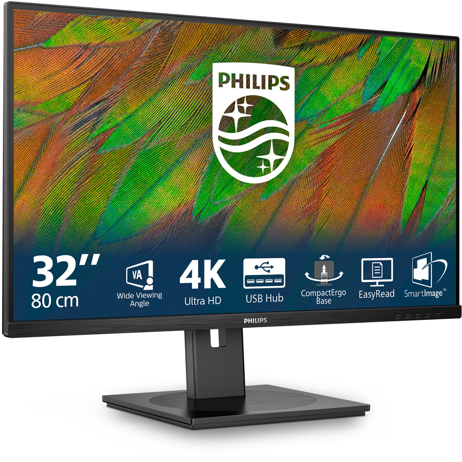 Philips 80,0cm (31,5) 32B1N3800 16:09 HDMI+DP+USB black