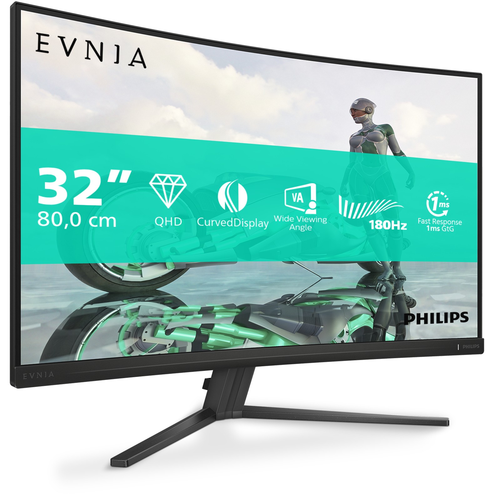 Philips Evnia 32M2C3500L/00 computer monitor