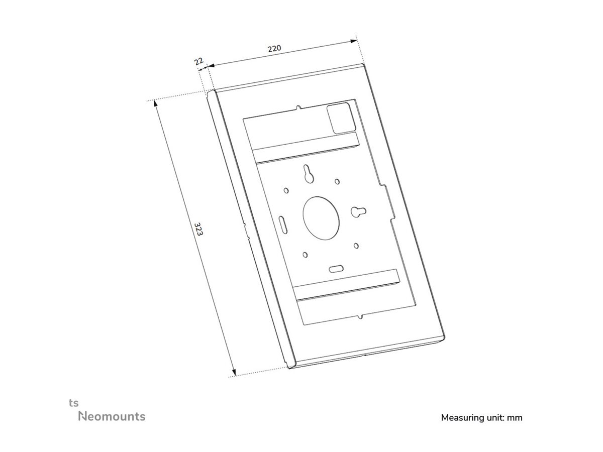 NEOMOUNTS Tablet casing 27,94cm lockable