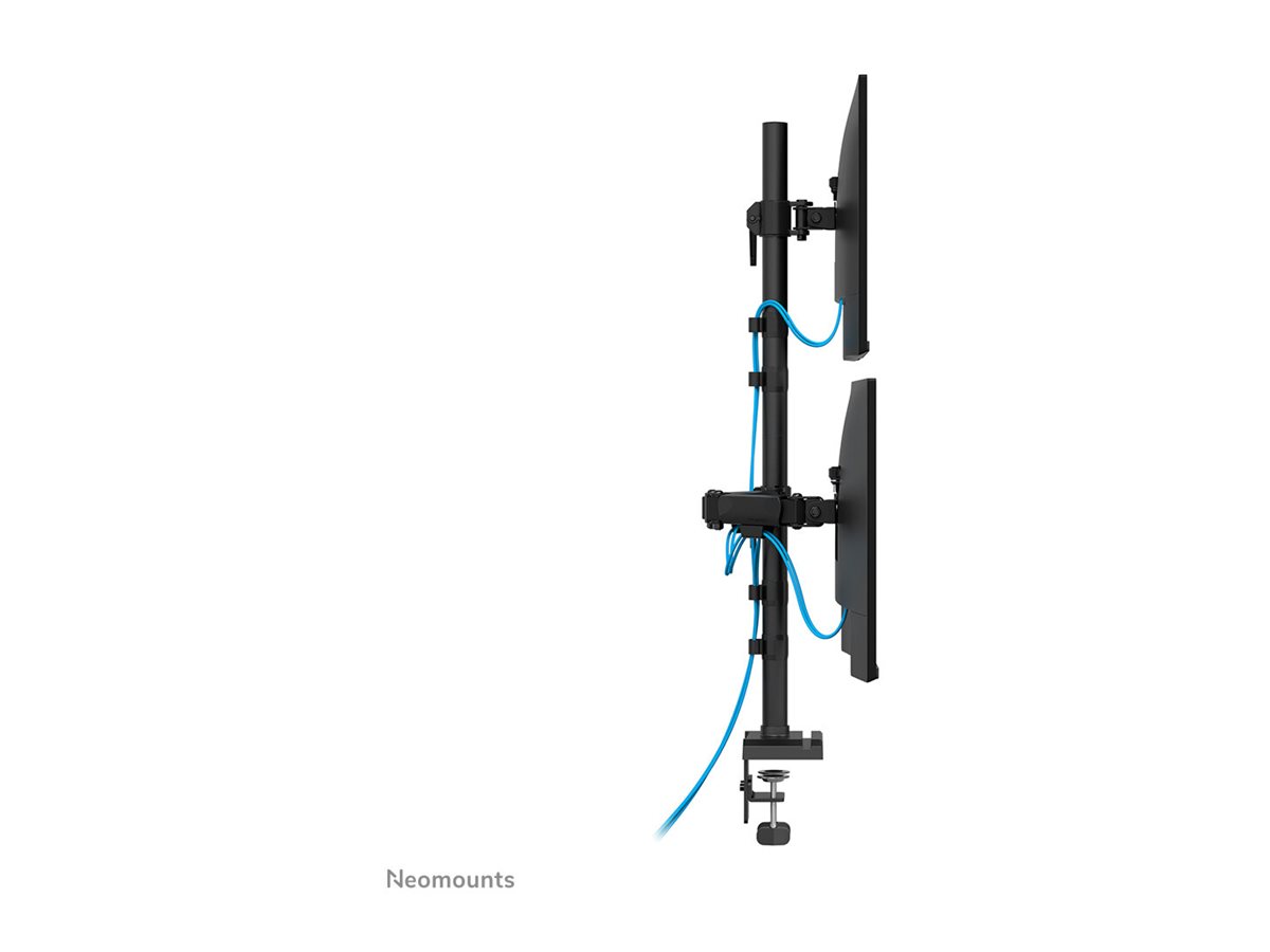 NEOMOUNTS NERO Triple monitor arm 25,4cm