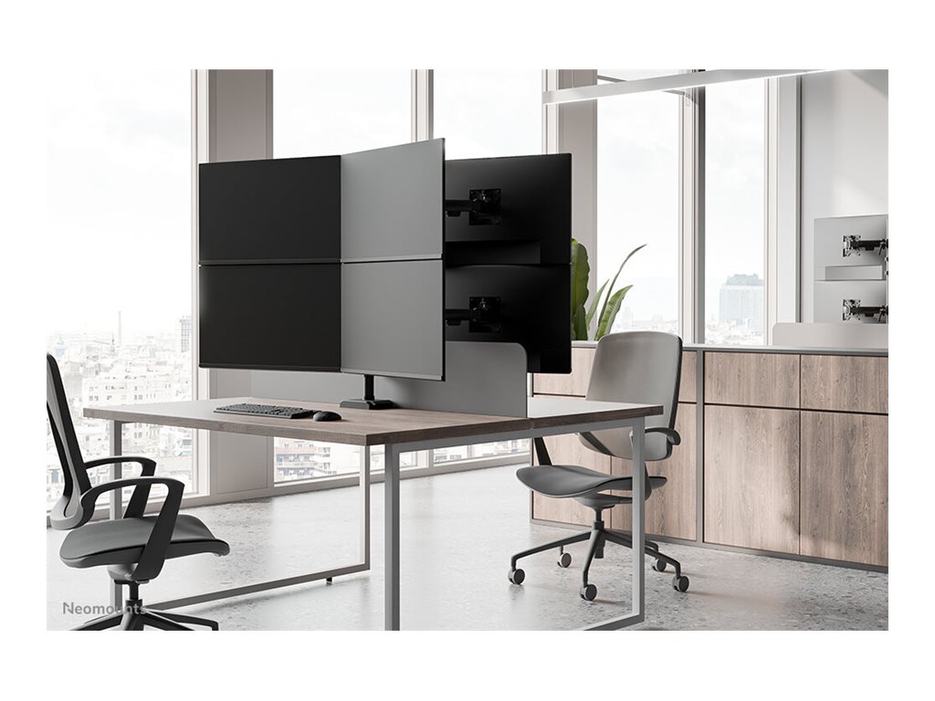 NEOMOUNTS NERO Quadruple monitor arm