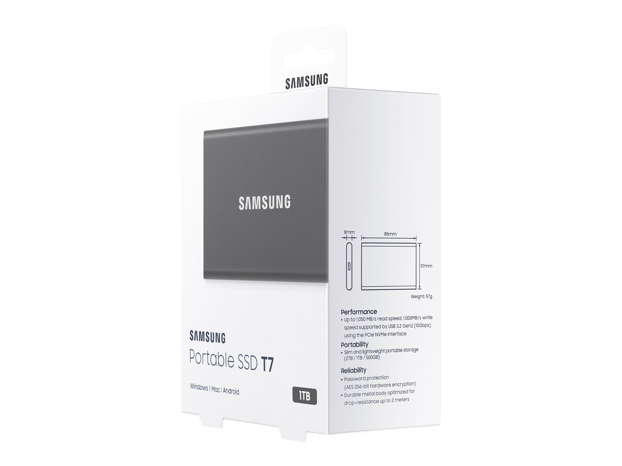 Samsung Portable SSD T7