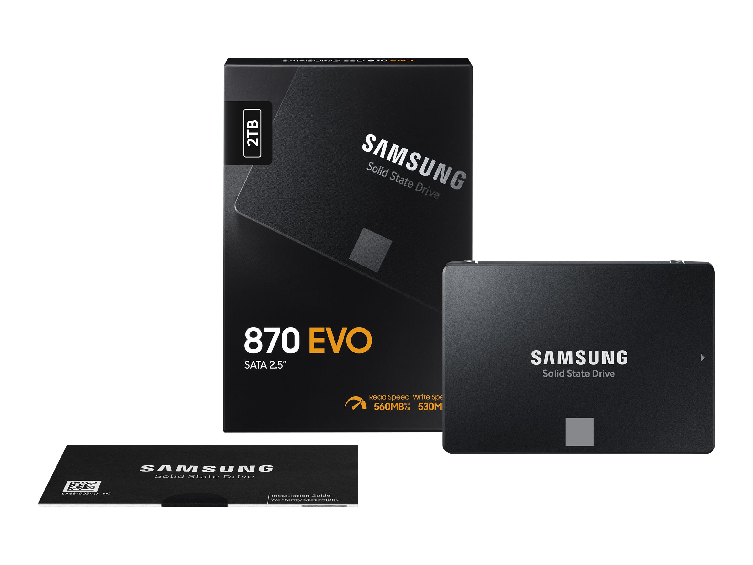 SAMSUNG 870 EVO SSD 2TB intern SATA