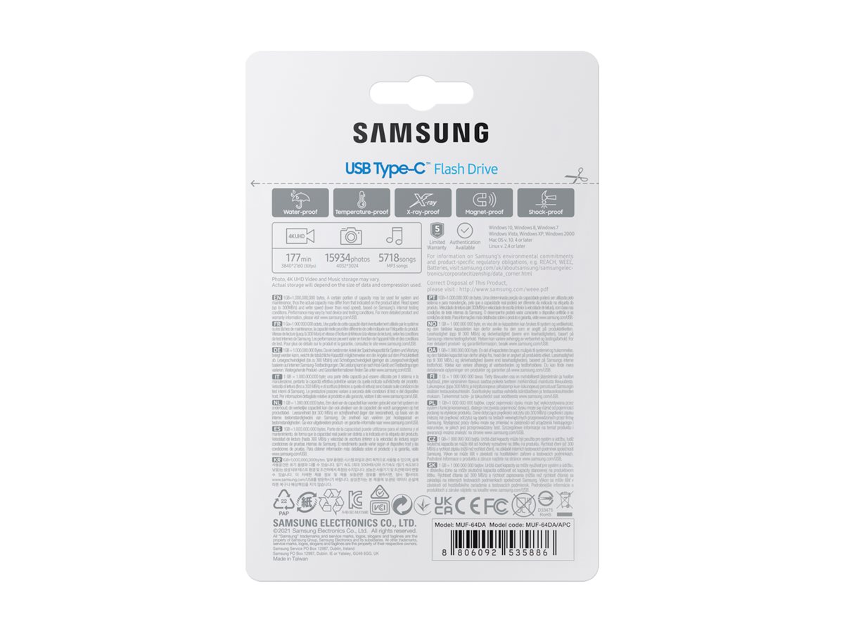 SAMSUNG USB Type-C 64GB USB 3.1 Flash