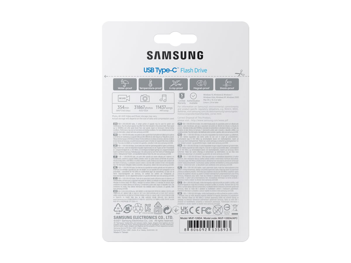 SAMSUNG USB Type-C 128GB USB 3.1 Flash