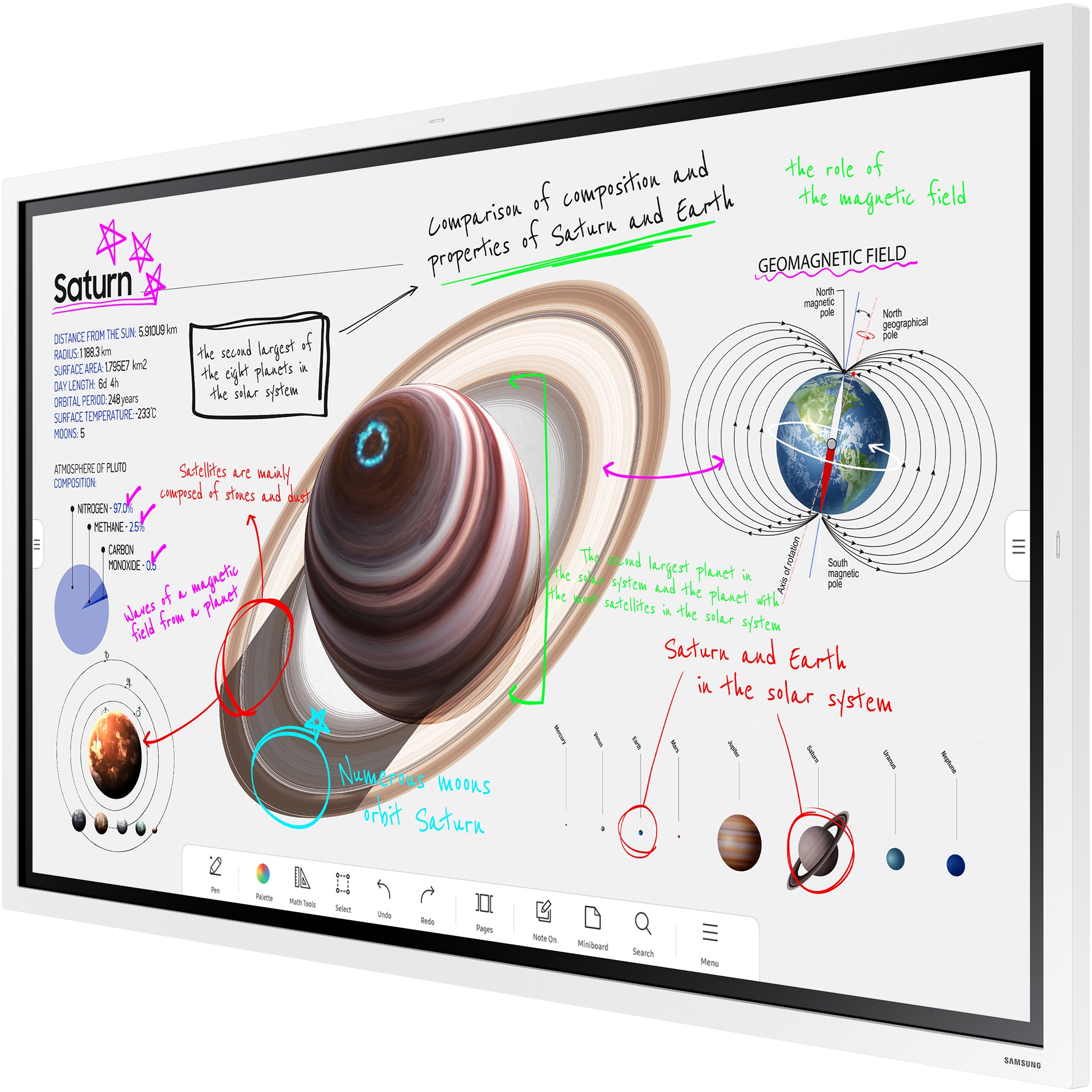 Samsung WM55B interactive whiteboard