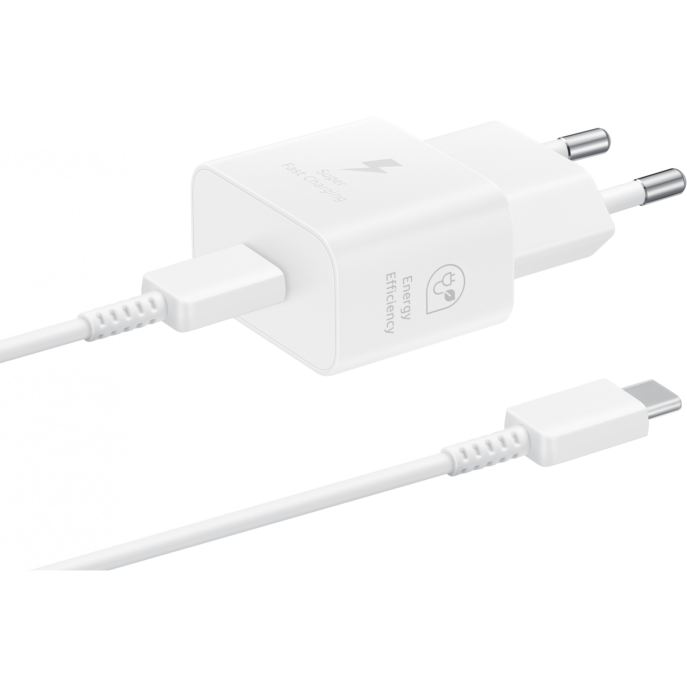 Samsung Galaxy Power Adapter USB Type C 25W 1m White
