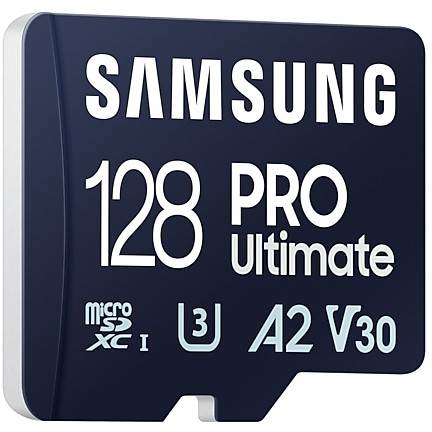 SD MicroSD Card 128GB Samsung SDXC PRO Ulti.(Class10) Read retail
