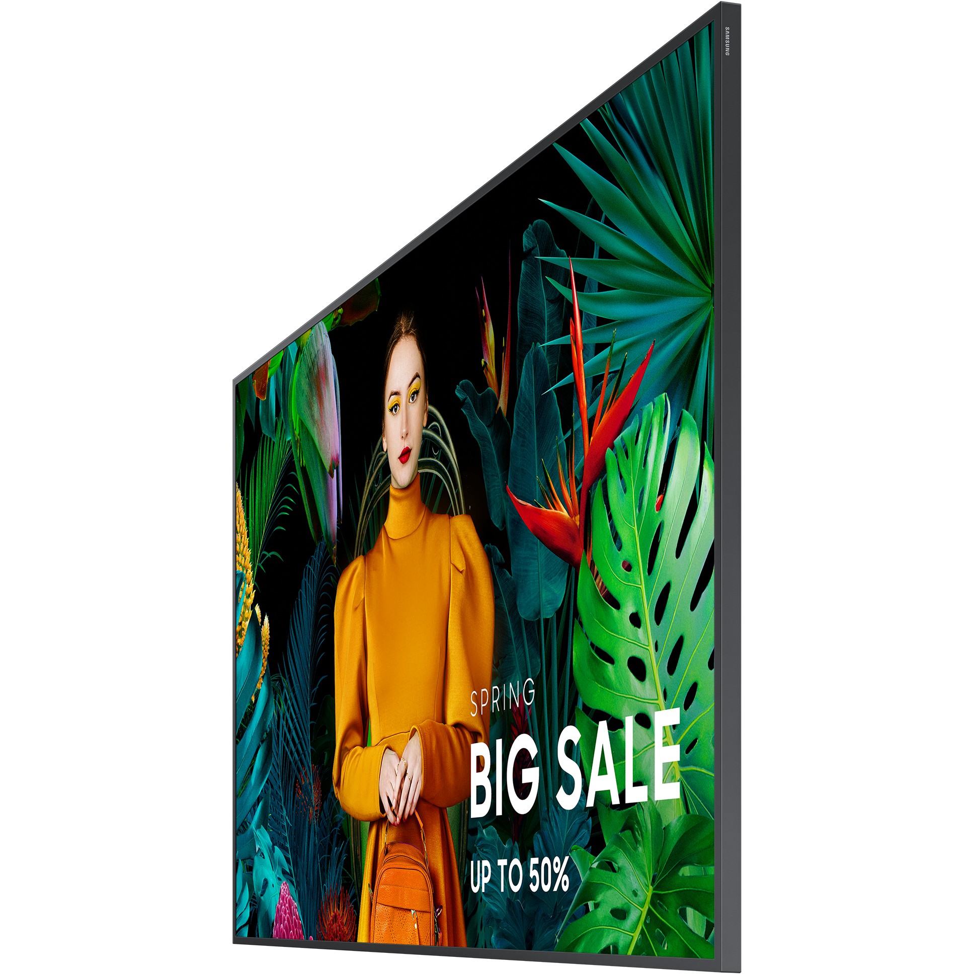 Samsung QH55C Digital Signage Flachbildschirm 139,7 cm (55) LCD WLAN 700 cd/m² 4K Ultra HD Schwarz Eingebauter Prozessor Tizen 24/7