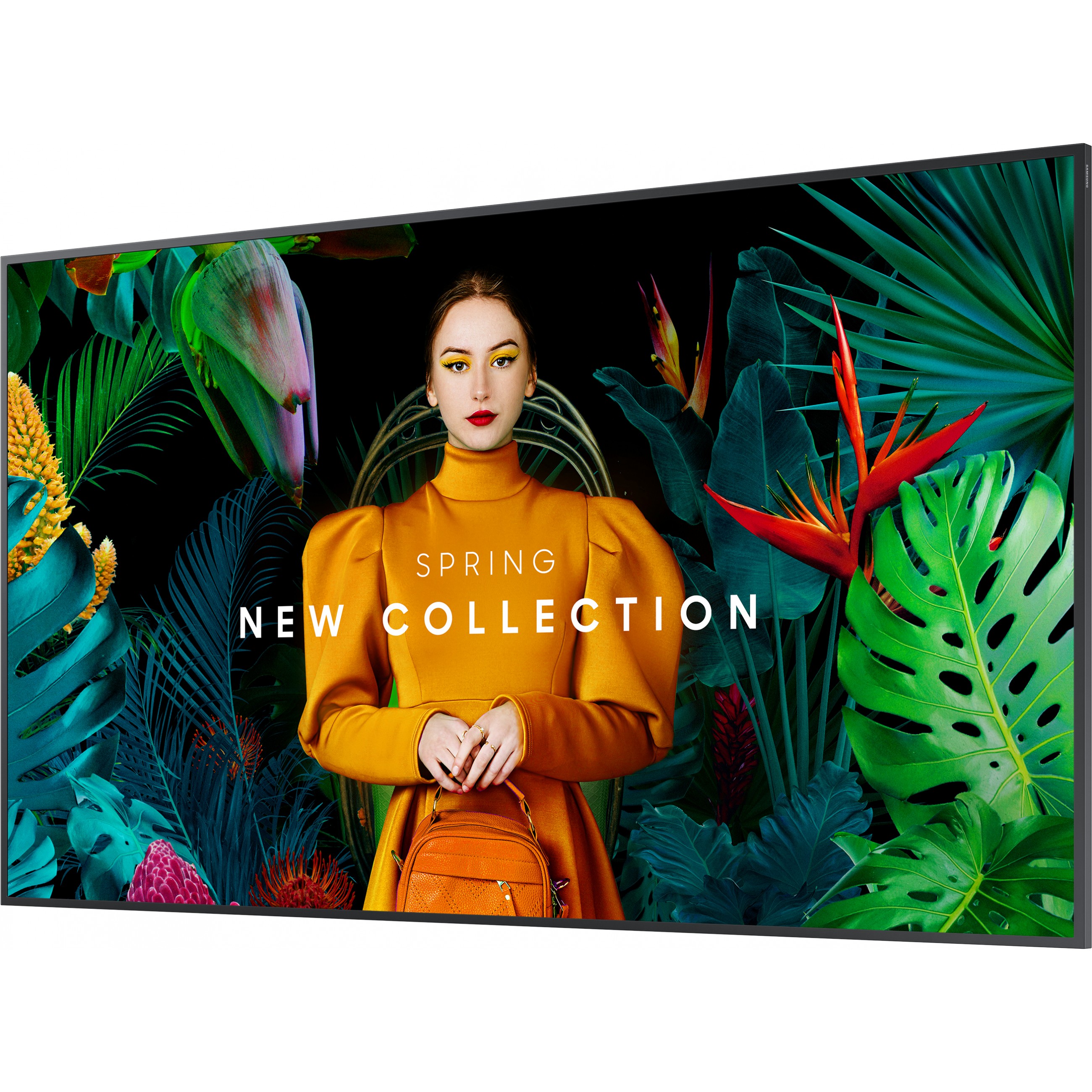 Samsung QB50C Digital Signage Flachbildschirm 127 cm (50) LCD WLAN 350 cd/m² 4K Ultra HD Schwarz Eingebauter Prozessor Tizen 16/7