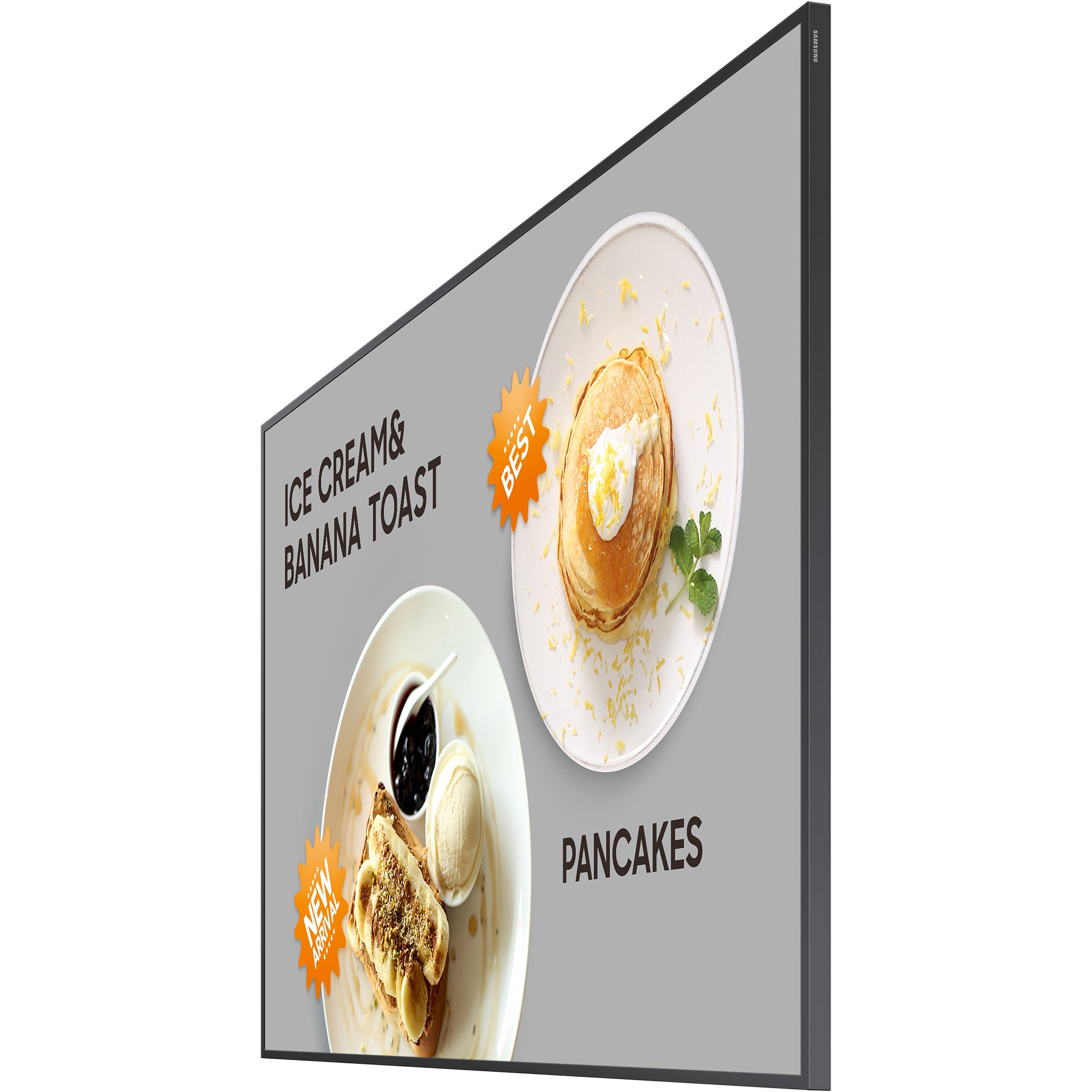 Samsung QM32C Digital Signage Flachbildschirm 81,3 cm (32) LCD WLAN 400 cd/m² Full HD Schwarz Eingebauter Prozessor Tizen 24/7