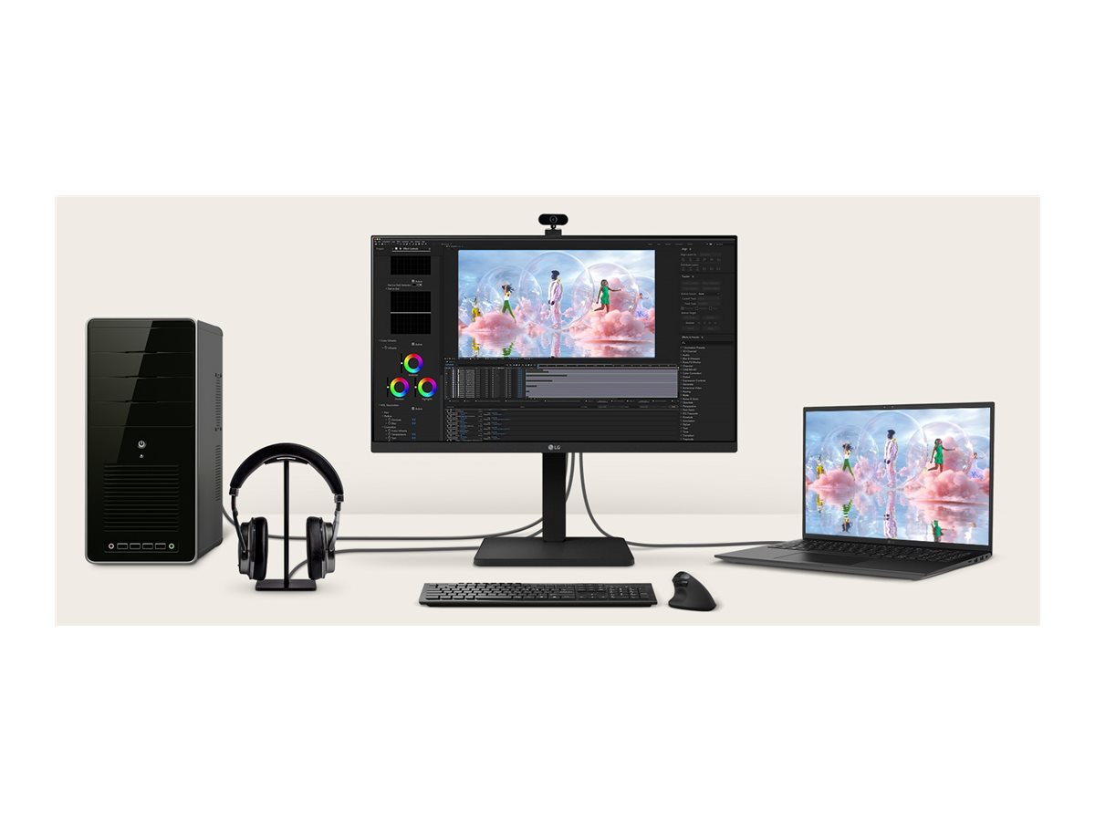 LG 24 24BA560-B FHD DP HDMI USB IPS 16:9