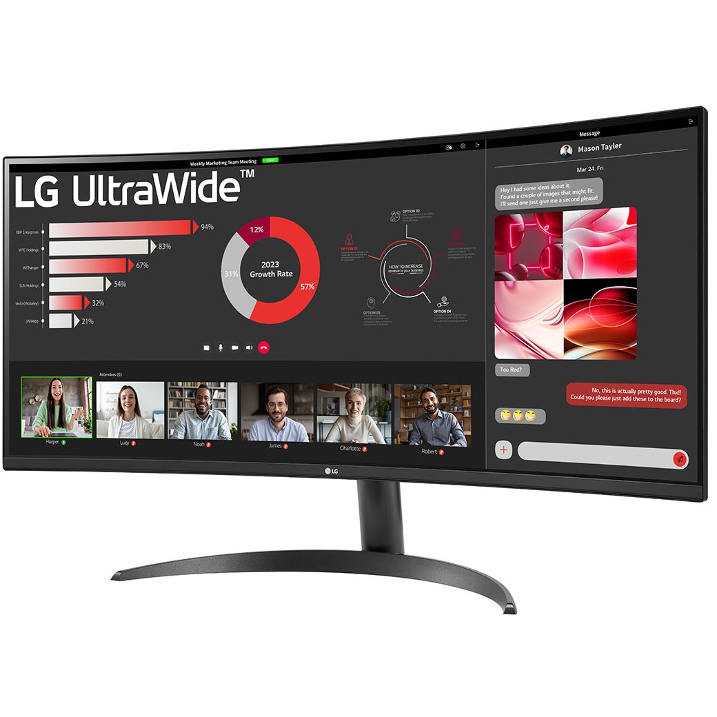 LG 34WR50QK-B computer monitor