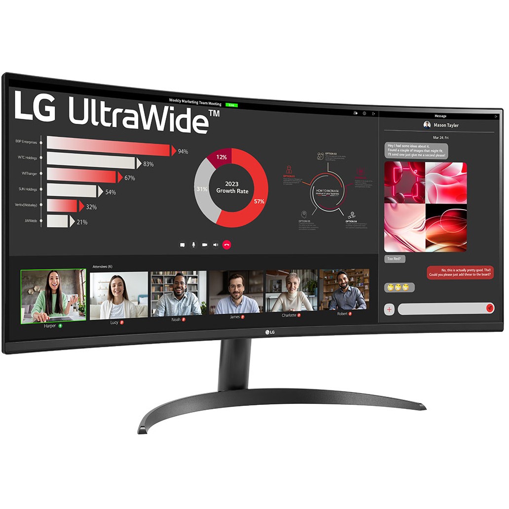 LG 34WR50QK-B computer monitor