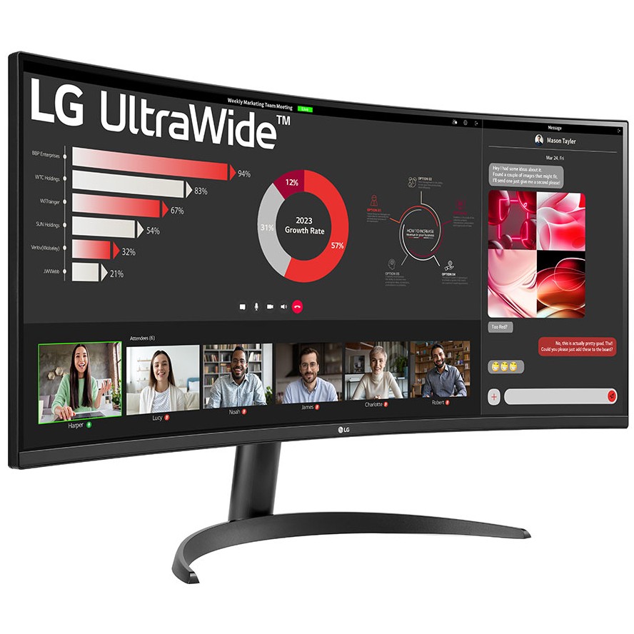 LG 34WR50QK-B computer monitor