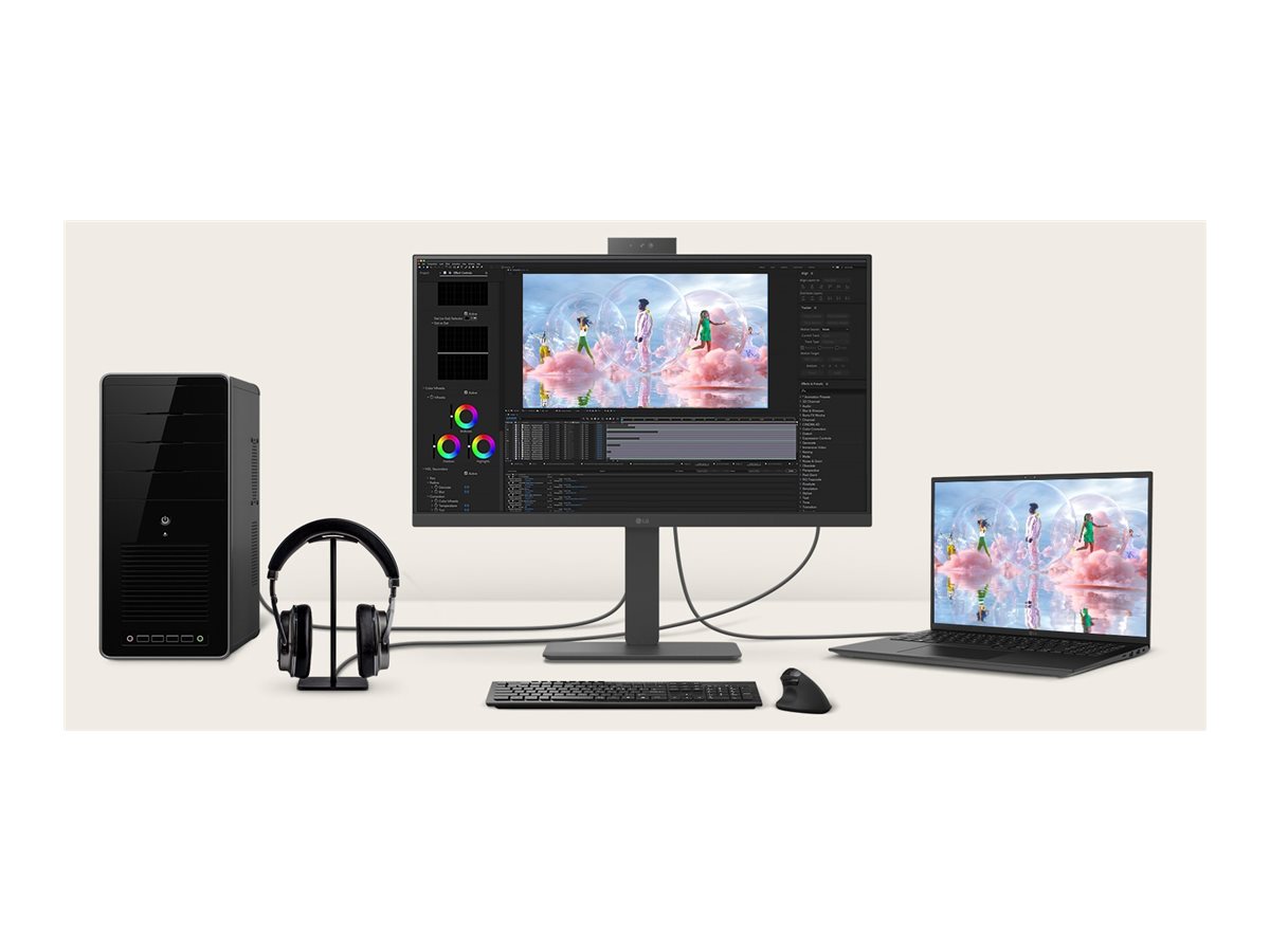 LG 24 24BA850-B Full HD HDMI DP DaisyChain IPS Black 16:9