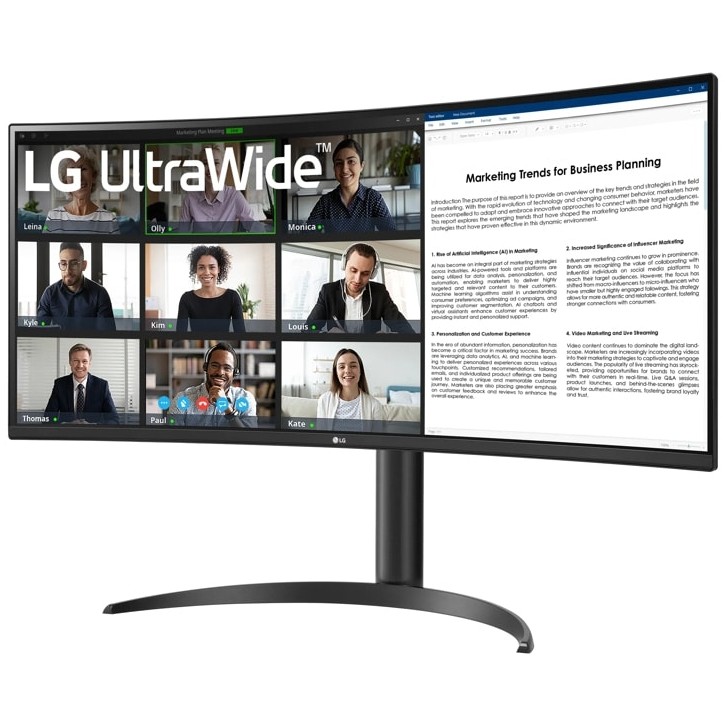 LG 34WR55QK-B computer monitor