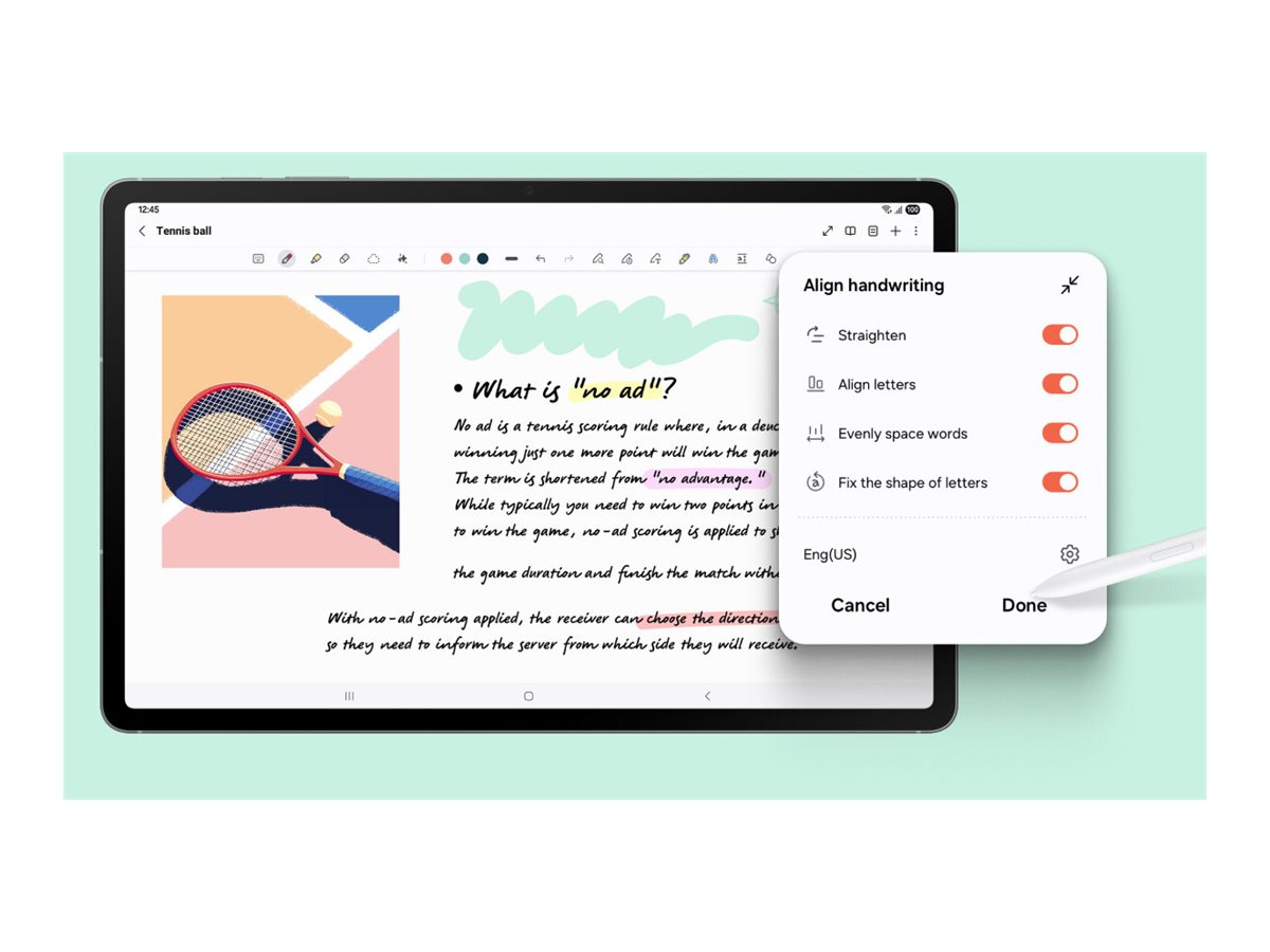 SAMSUNG Tab S10 FE+ 5G 33,28cm 256GB Gre