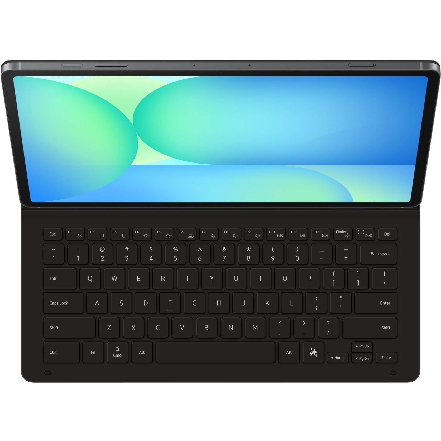 SAMSUNG Cov Keyboard Slim Tab S10 FE+ Bl