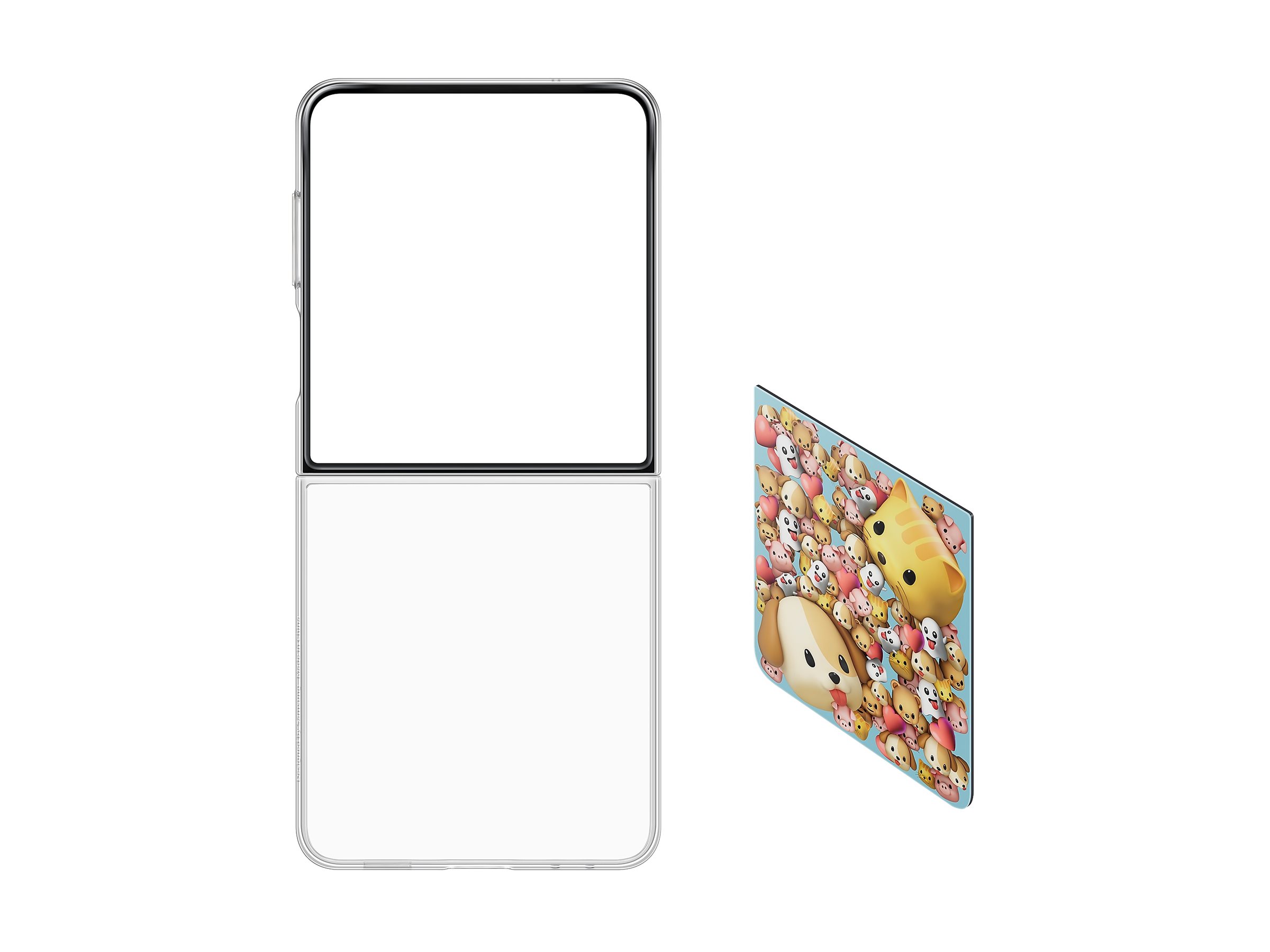 SAMSUNG Flipsuit Case Z Flip7 Transparen