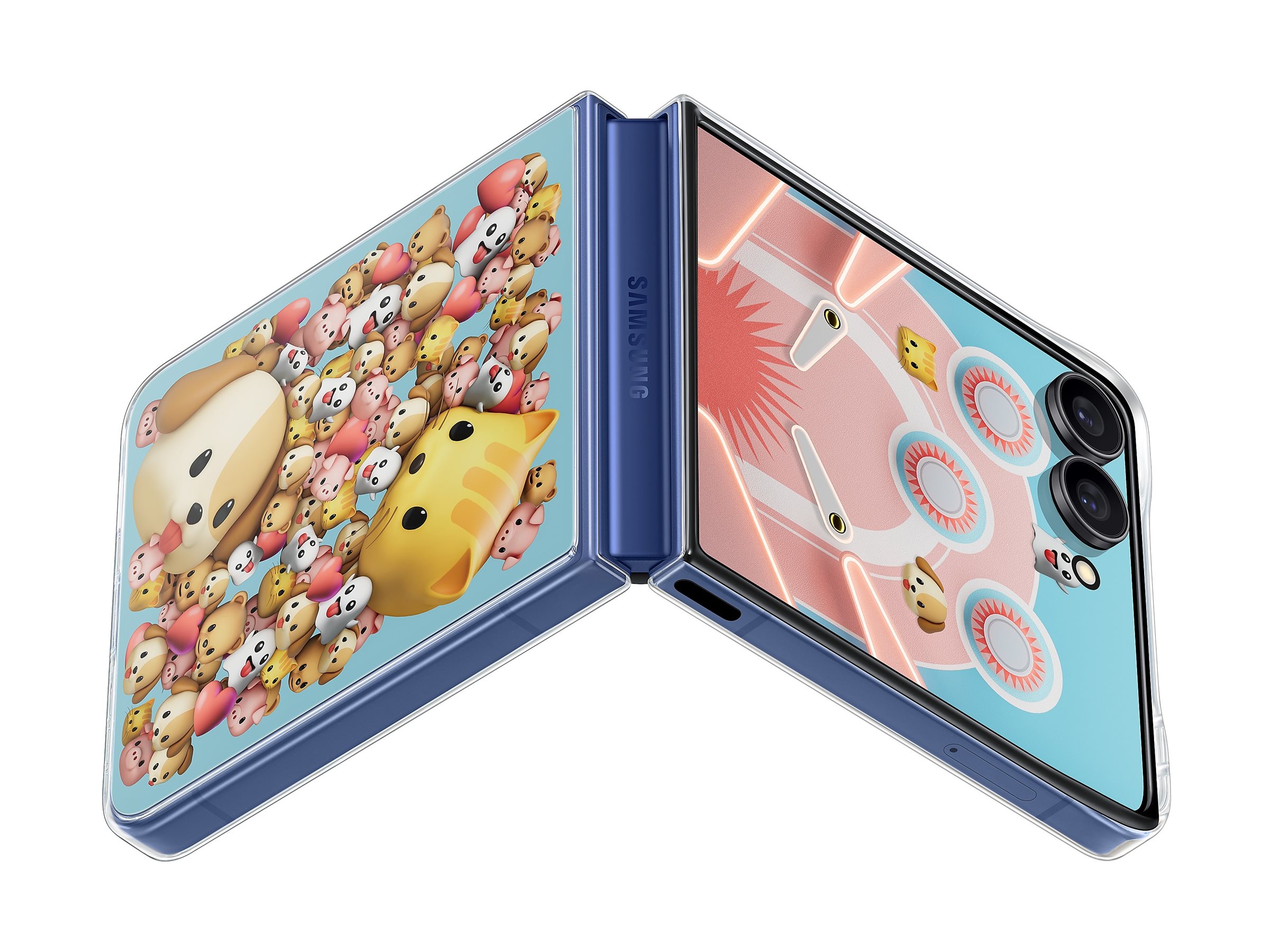 SAMSUNG Flipsuit Case Z Flip7 Transparen