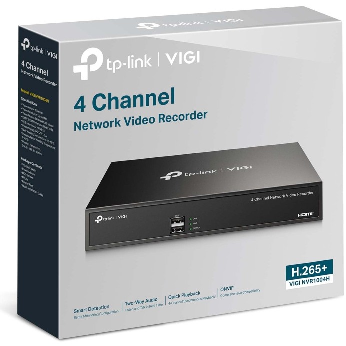 TP-Link Omada IPCam VIGI NVR1004H Channel Network Video