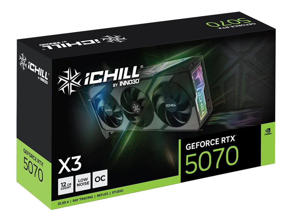 Inno3D RTX5070 iChill X3       12GB GDDR7 HDMI 3xDP