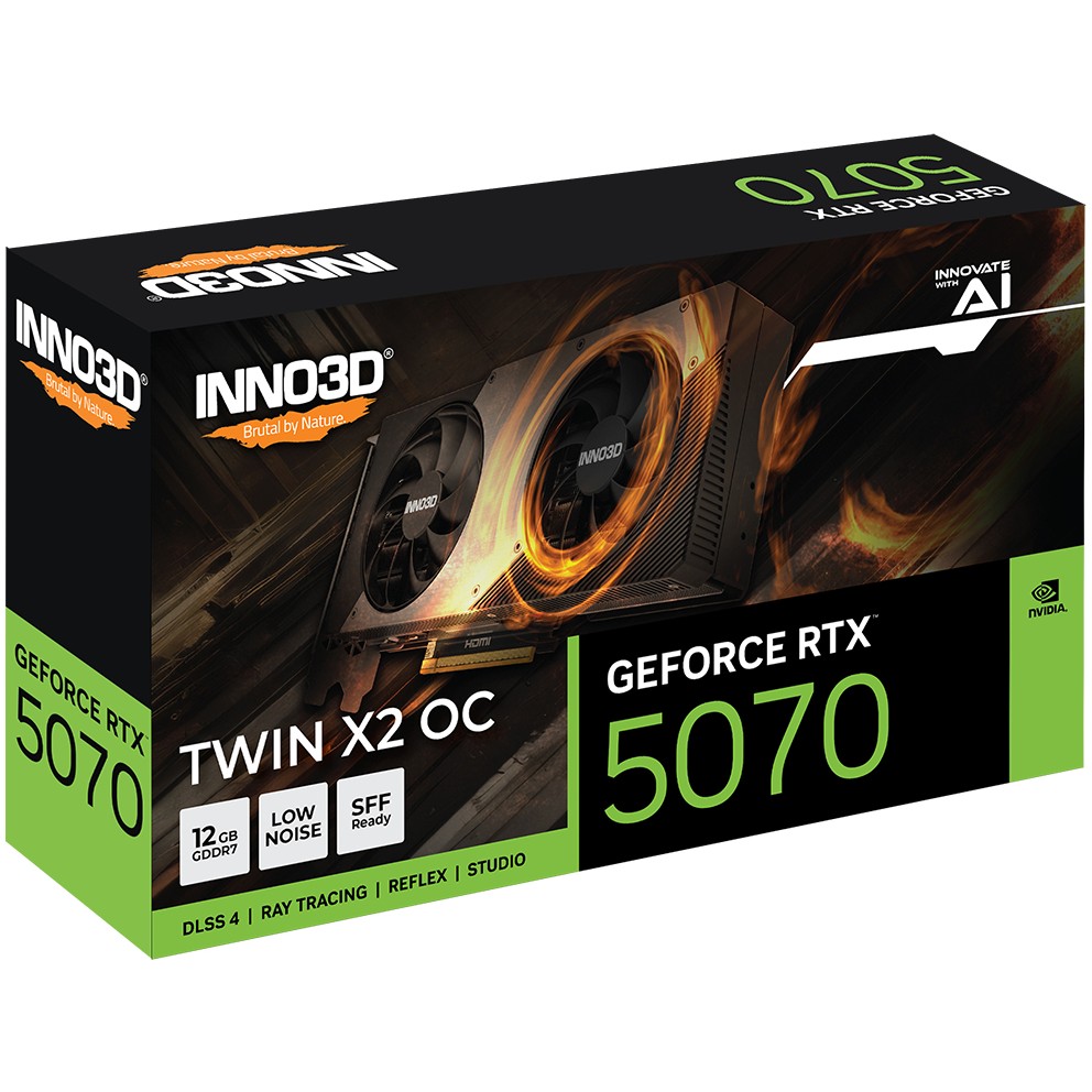 INNO3D GeForce RTX 5070 TWIN X2 OC