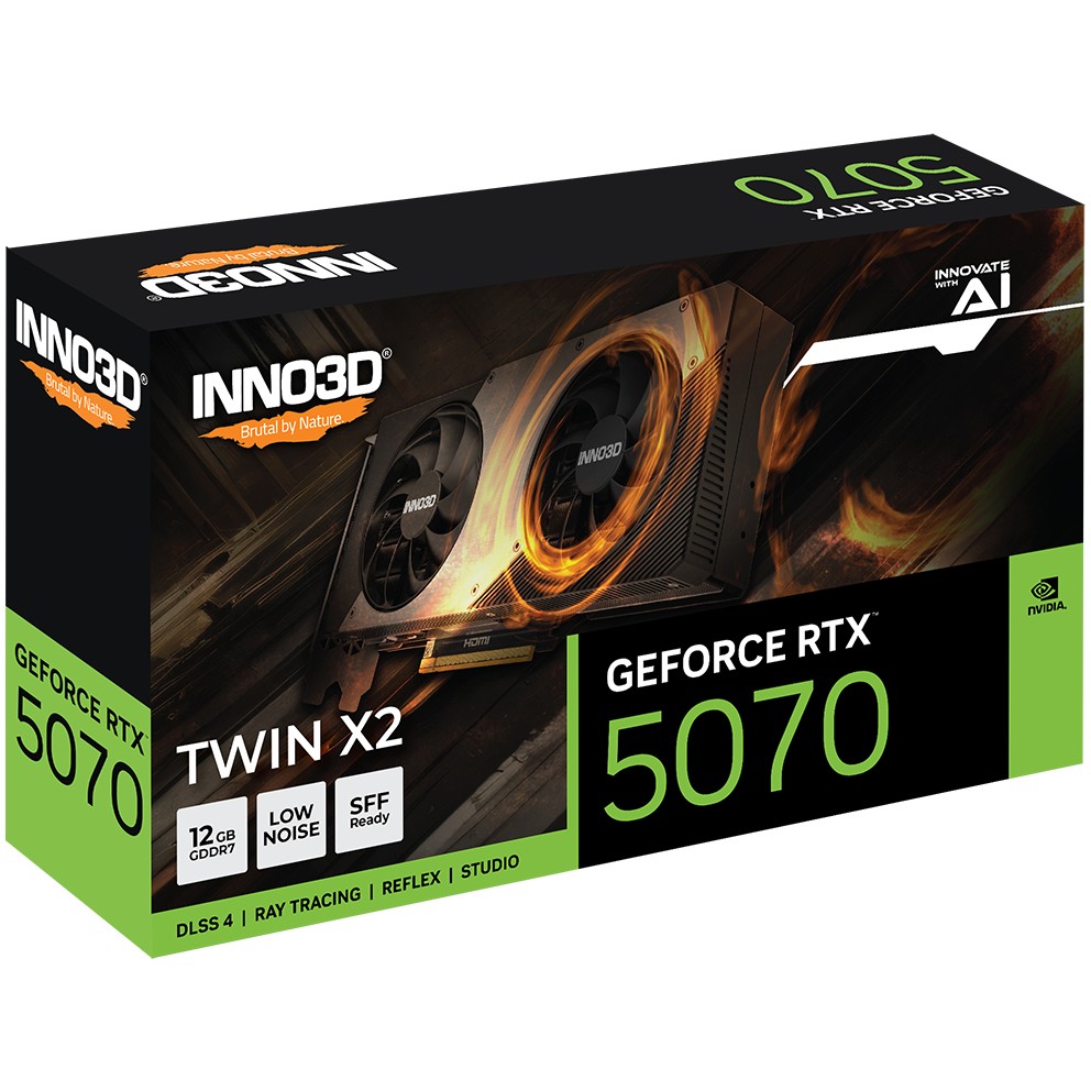 INNO3D GeForce RTX5070 Twin X2 12GB