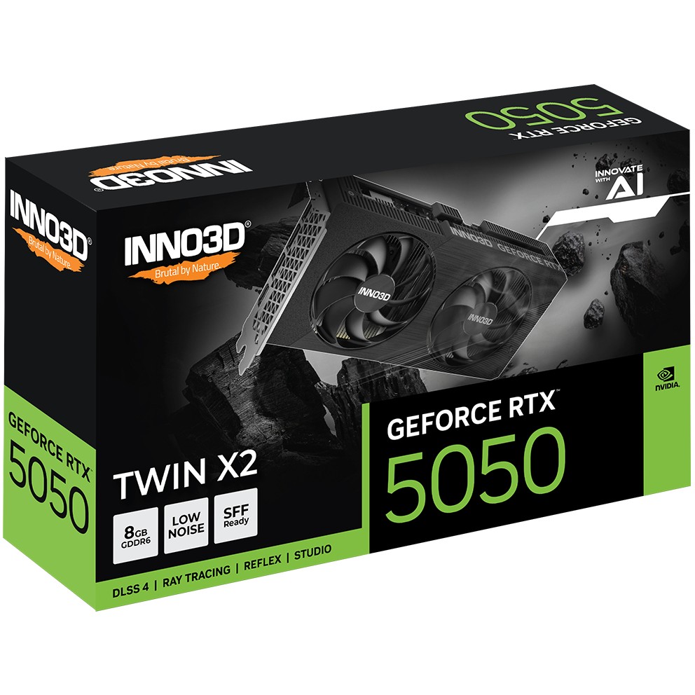 Inno3D RTX5050 Twin X2             8GB GDDR6 HDMI 3xDP