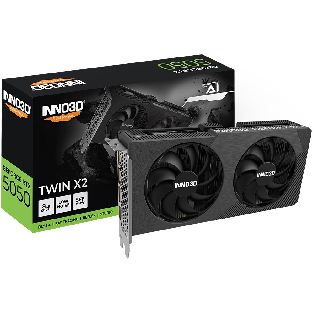 Inno3D RTX5050 Twin X2             8GB GDDR6 HDMI 3xDP