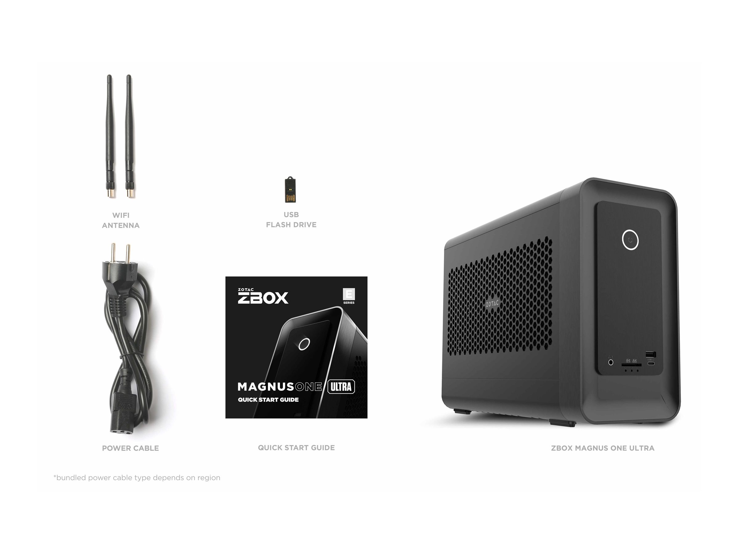 Zotac ZBOX EU275080C SFF Ultra 7 RTX5080 Black