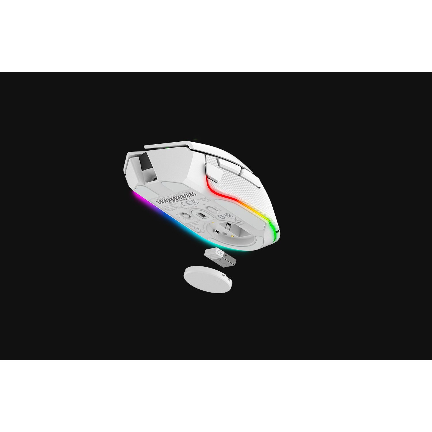 Razer Wireless Gaming Maus - Basilisk V3 Pro White