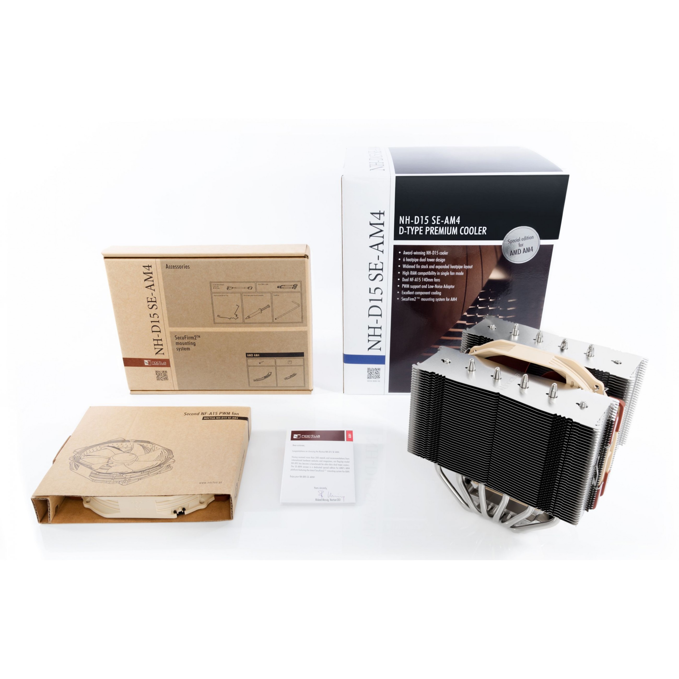 Noctua NH-D15 SE-AM4 computer cooling system