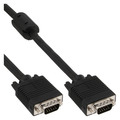 InLine S-VGA Kabel, 15pol HD Stecker / Stecker, schwarz, 0,3m - Nr. 17803B