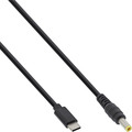 InLine USB Typ-C zu ASUS/Lenovo Notebook (rund) Ladekabel, 2m - Nr. 26676