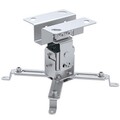 Deckenhalterung fr Beamer, ausziehbar, 130mm, Silber - Nr. 