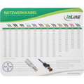 InLine Maus-Pad Laser, ultradnn, 220x180x0,4mm - Nr. 55456I