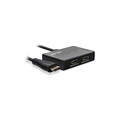 InLine HDMI Splitter/Verteiler, 2-fach, 4K/60Hz, mit integriertem Kabel 0,5m - Nr. 65009C