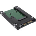 InLine Laufwerksadapter 2,5, SATA auf mSATA SSD - Nr. 76620B