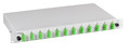 INFRALAN Spleibox ausziehbar SC, 12Pigtails,abgesetzt / 6 Kupplungen, OS2 - Nr. ISB-SCDU-06-2-GR-ABA