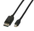 Mini DisplayPort- DisplayPort Kabel, St-St, 1m, schwarz - Nr. K5565SW.1
