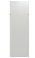 Seitenwand fr PRO 18HE, T=800 -- 1-teilig, RAL9005 - Nr. PRO-W188E.TS