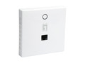 PoE WLAN Access Point, 750Mbit/s, DualBand, Unterputz, Controller Mng. - Nr. WAP-8221