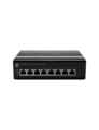 8-Port-Fast-Ethernet-Industrie-Switch -- DIN-Schiene, -40 °C bis 75 °C