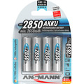 ANSMANN 5035212 NiMH-Akku Mignon AA, 2850mAh, 4er-Pack - 01168P