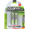 ANSMANN 5035513 NiMH-Akku Mignon AA, SOLAR, 800mAh, 2er-Pack - 01068I